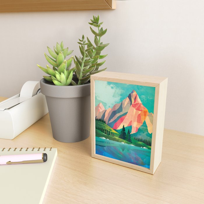The Mountain Mini Art Print Gallery Image 2