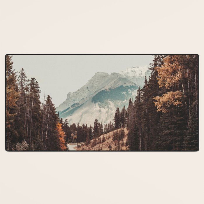 Mountain Road - Nature Photography Desk Mat Gallery Image 3