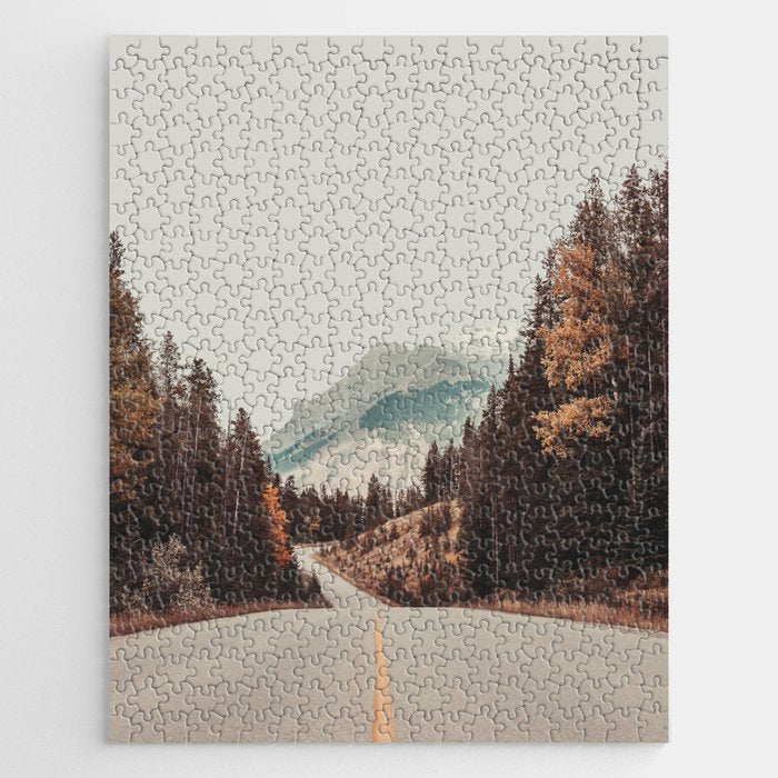 Mountain Road - Nature Photography Jigsaw Puzzle Gallery Image 1