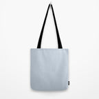 Light Periwinkle pale pastel shade of dried blue flower solid color modern abstract pattern  Tote Bag Gallery Image 2