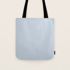 Light Periwinkle pale pastel shade of dried blue flower solid color modern abstract pattern  Tote Bag Gallery Image 1