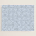Light Periwinkle pale pastel shade of dried blue flower solid color modern abstract pattern  Jigsaw Puzzle Gallery Image 1