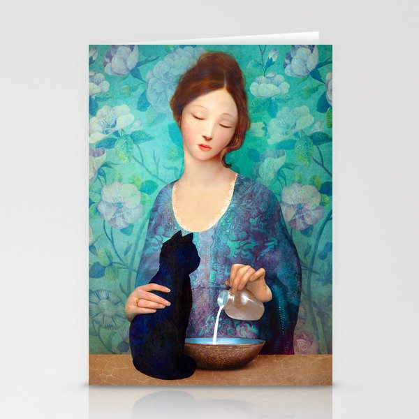The Black Cat Stationery Card Gallery Image 1