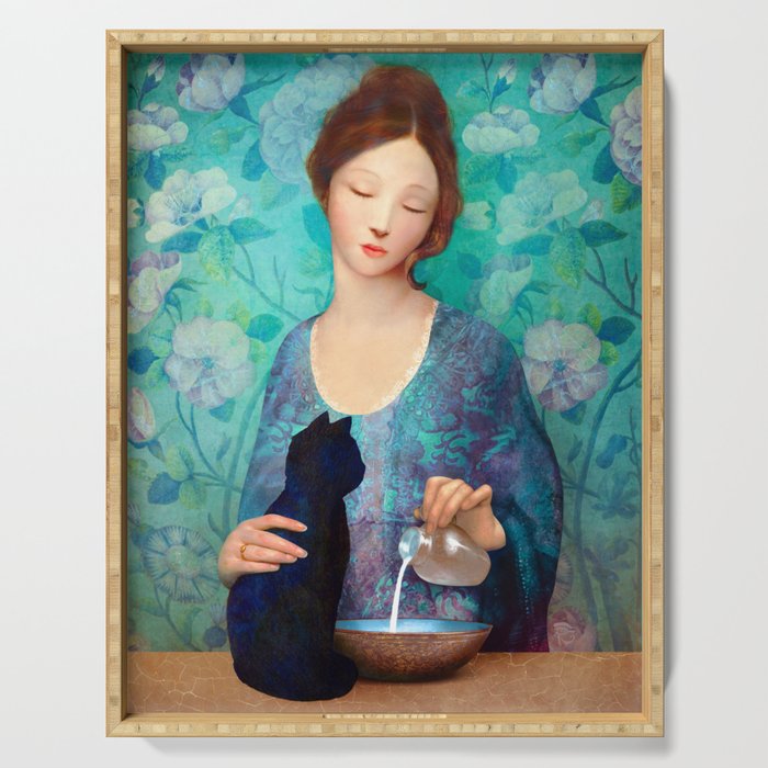 The Black Cat Serving Tray Gallery Image 1