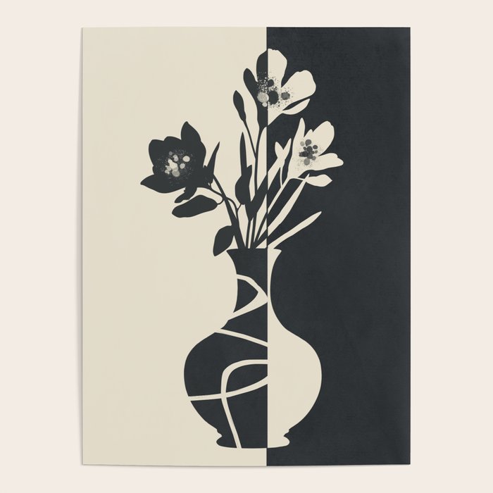 Botanical Contrast 2 Poster Gallery Image 4