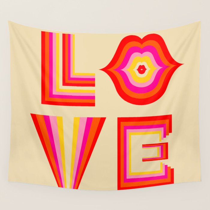 Love Wall Tapestry Gallery Image 4