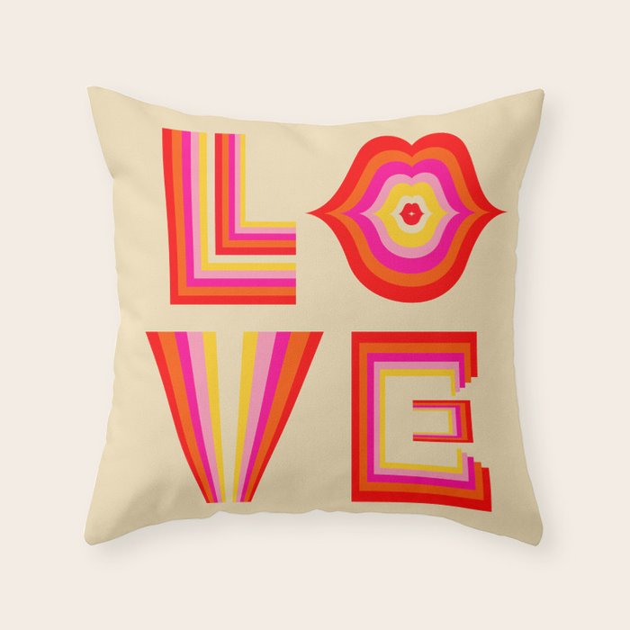 Love Throw Pillow Gallery Image 1