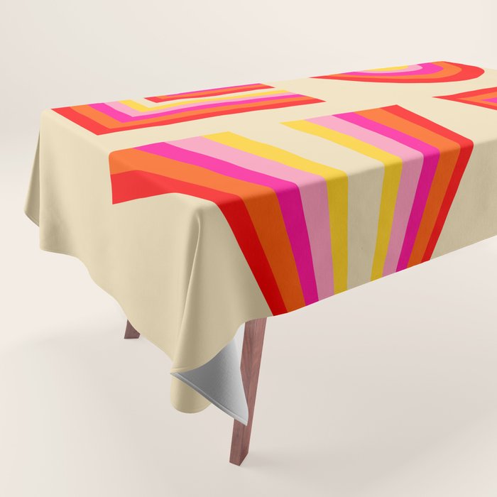 Love Tablecloth Gallery Image 1