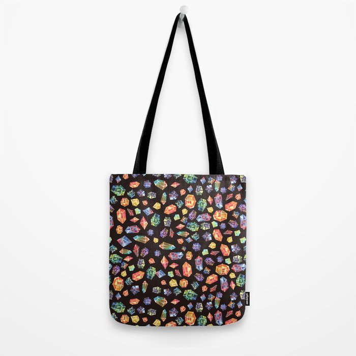 Pattern - watercolor gems Tote Bag Gallery Image 2