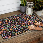 Pattern - watercolor gems Outdoor Rug Gallery Image 2