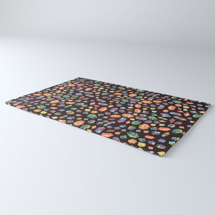 Pattern - watercolor gems Rug Gallery Image 3