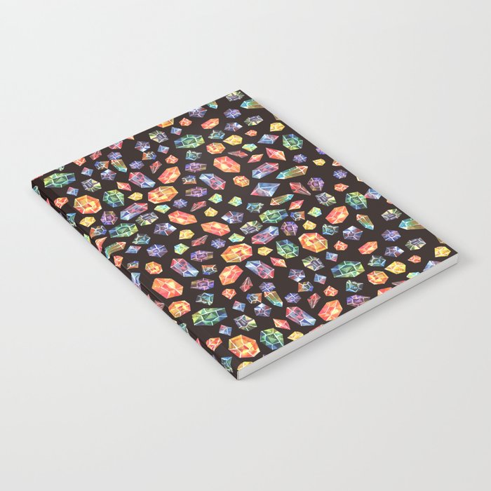 Pattern - watercolor gems Notebook Gallery Image 1