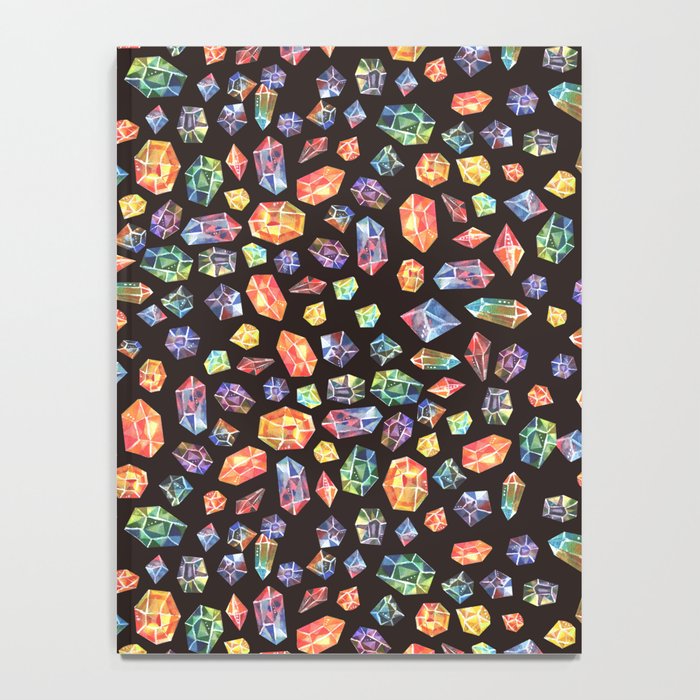 Pattern - watercolor gems Notebook Gallery Image 4