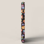 Pattern - watercolor gems iPhone Case Gallery Image 2