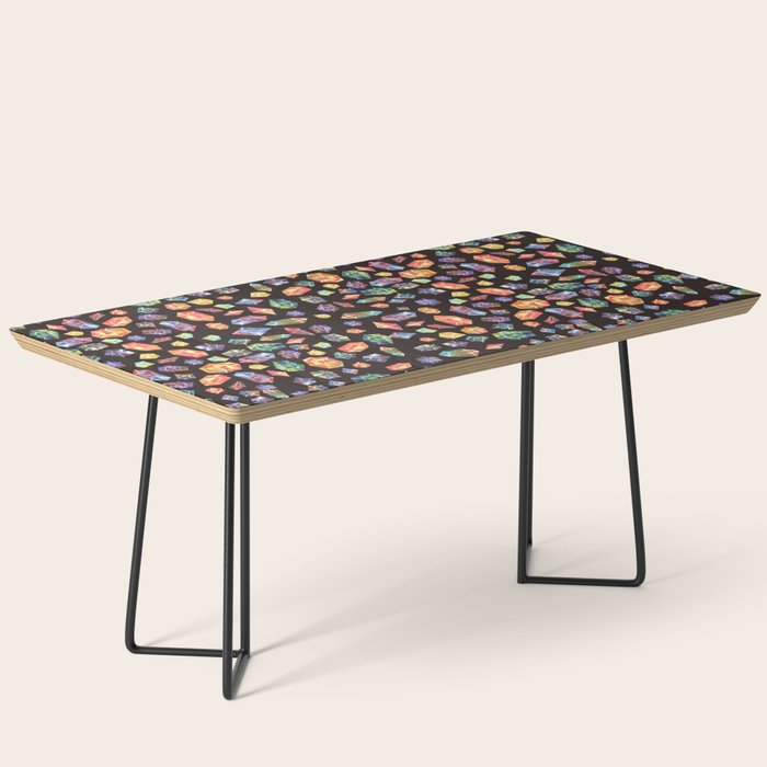 Pattern - watercolor gems Coffee Table Gallery Image 1