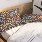 Pattern - watercolor gems Pillow Sham Gallery Image 2