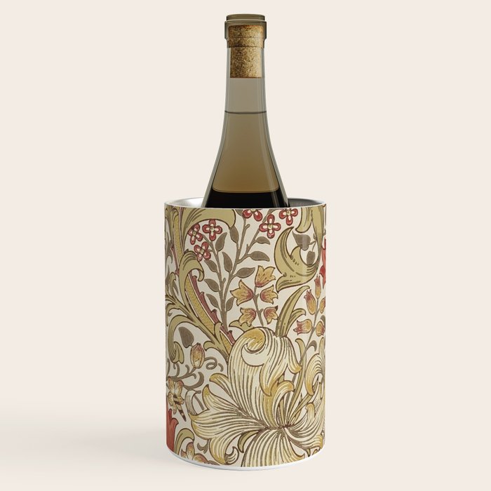 William Morris Vintage Golden Lily Biscuit Brick  Wine Chiller Gallery Image 2