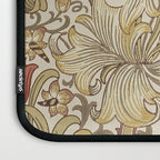 William Morris Vintage Golden Lily Biscuit Brick  Laptop Sleeve Gallery Image 3