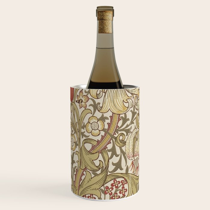 William Morris Vintage Golden Lily Biscuit Brick  Wine Chiller Gallery Image 3