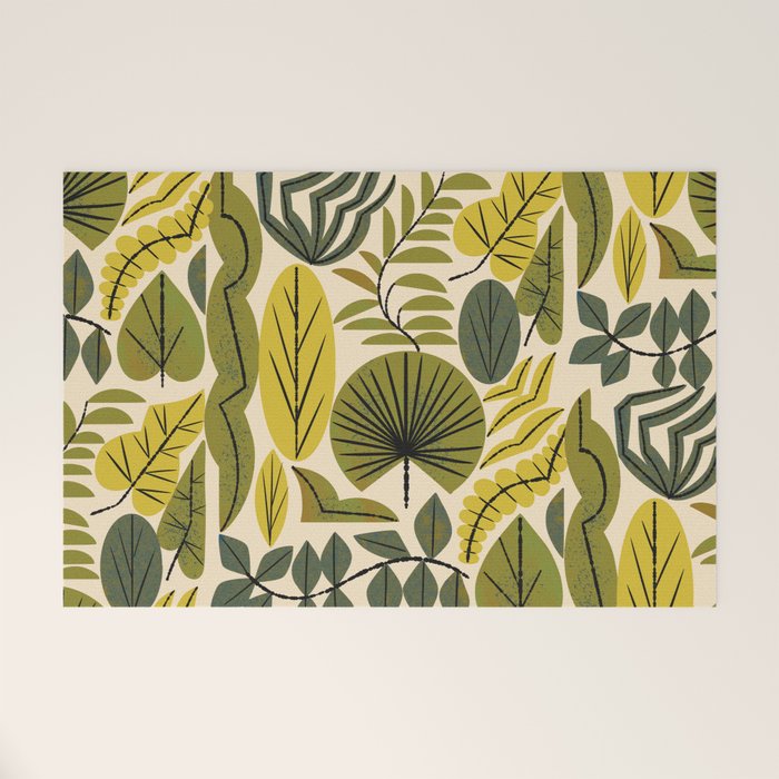Leaf Collection Welcome Mat Gallery Image 1