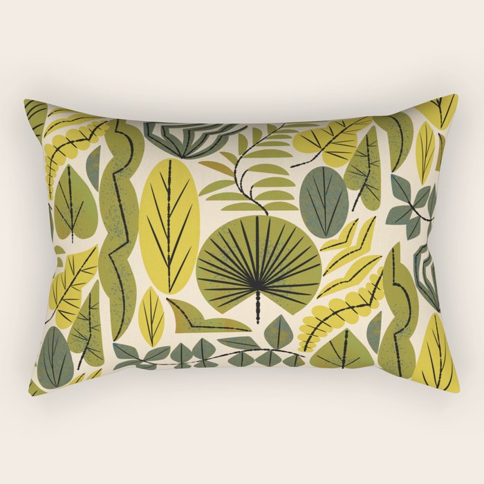 Leaf Collection Rectangular Pillow Gallery Image 2