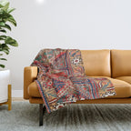 Innice Cappadocia Central Anatolian Rug Print Throw Blanket Gallery Image 1