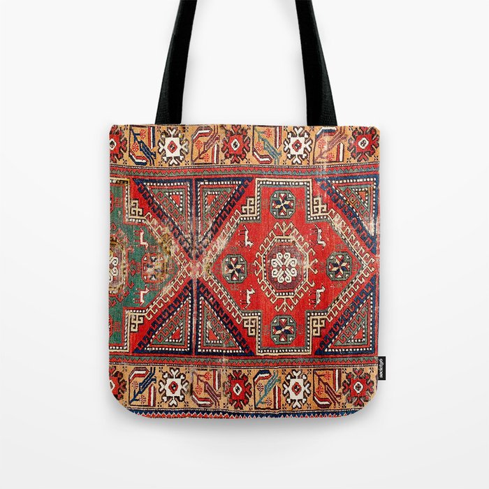 Innice Cappadocia Central Anatolian Rug Print Tote Bag Gallery Image 1
