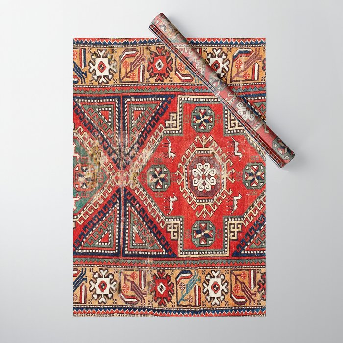 Innice Cappadocia Central Anatolian Rug Print Wrapping Paper Gallery Image 1