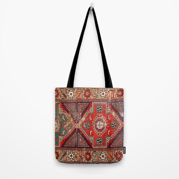 Innice Cappadocia Central Anatolian Rug Print Tote Bag Gallery Image 2
