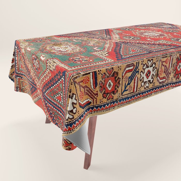 Innice Cappadocia Central Anatolian Rug Print Tablecloth Gallery Image 1