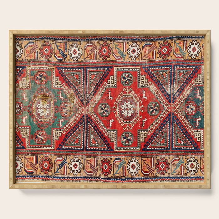 Innice Cappadocia Central Anatolian Rug Print Serving Tray Gallery Image 1
