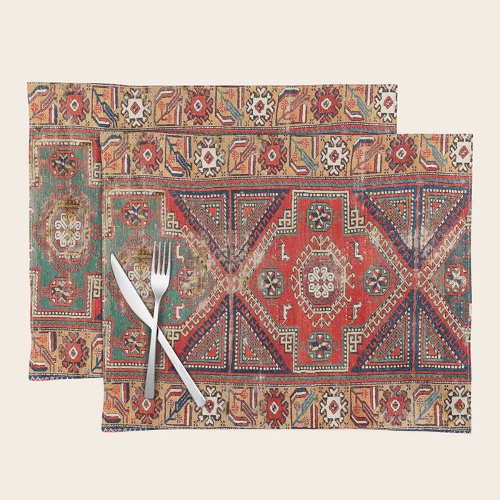 Innice Cappadocia Central Anatolian Rug Print Placemat Gallery Image 1