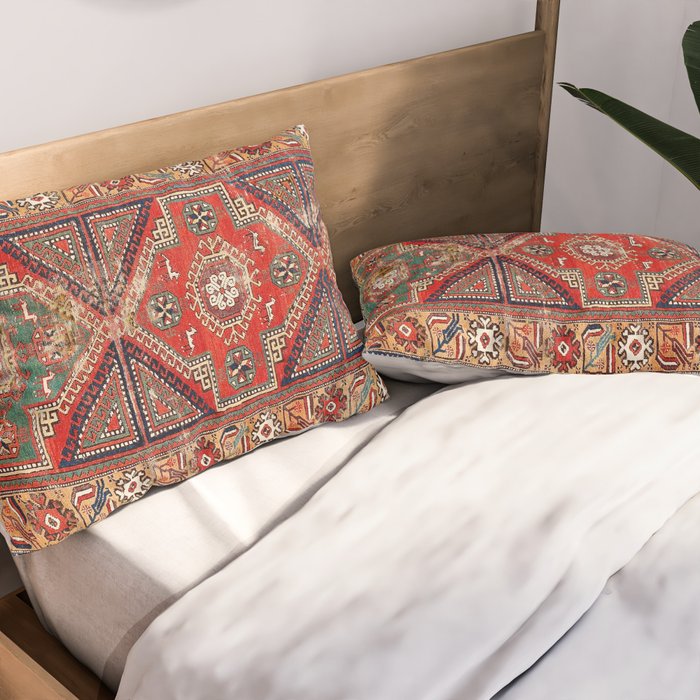 Innice Cappadocia Central Anatolian Rug Print Pillow Sham Gallery Image 2