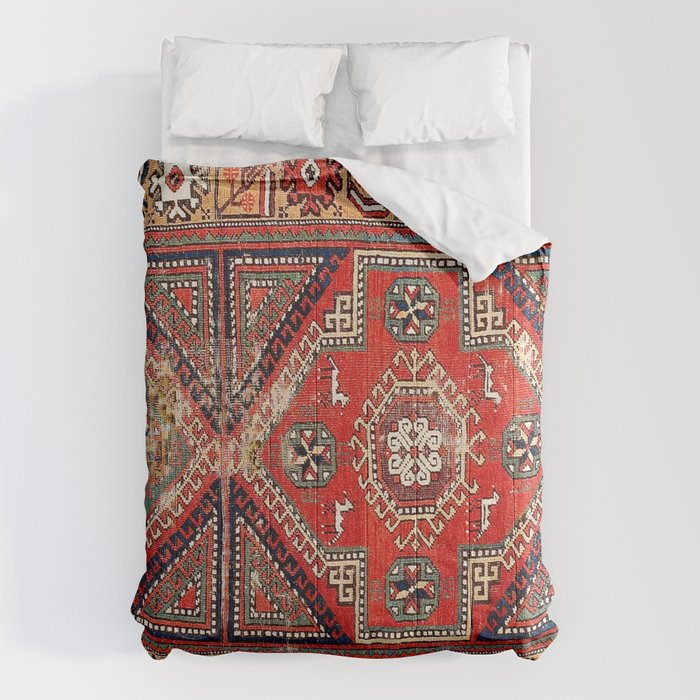 Innice Cappadocia Central Anatolian Rug Print Comforter Gallery Image 1