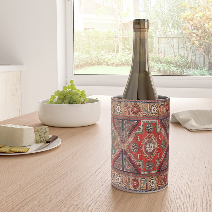Innice Cappadocia Central Anatolian Rug Print Wine Chiller Gallery Image 4