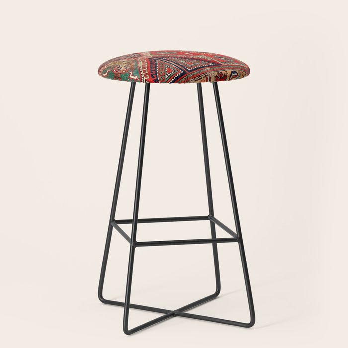 Innice Cappadocia Central Anatolian Rug Print Stool Gallery Image 1