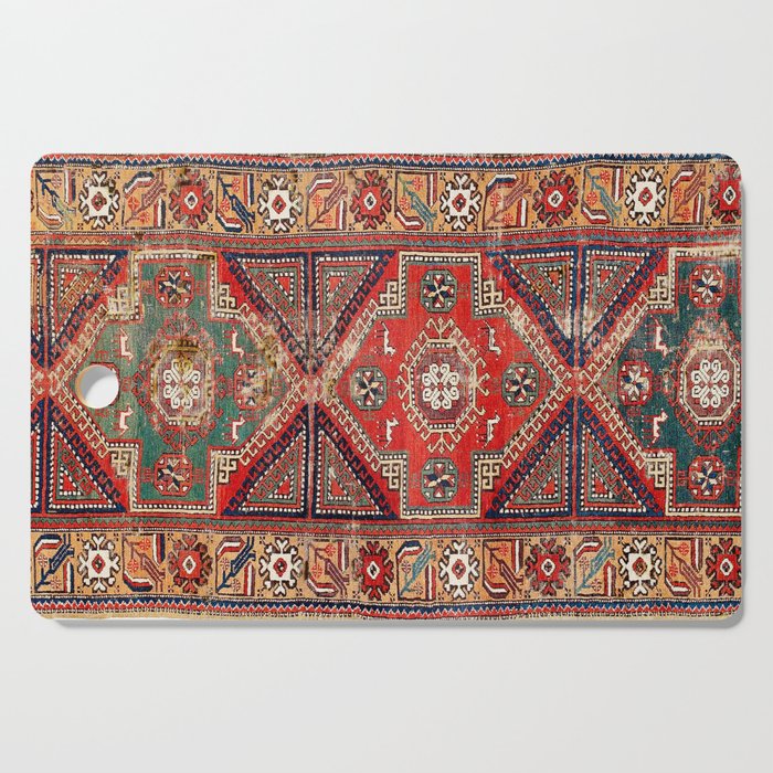 Innice Cappadocia Central Anatolian Rug Print Cutting Board Gallery Image 1