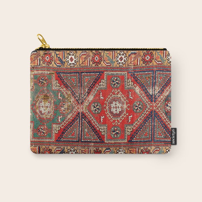 Innice Cappadocia Central Anatolian Rug Print Carry All Pouch Gallery Image 1