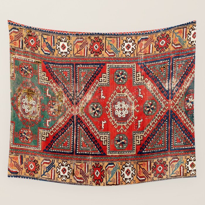 Innice Cappadocia Central Anatolian Rug Print Wall Tapestry Gallery Image 4