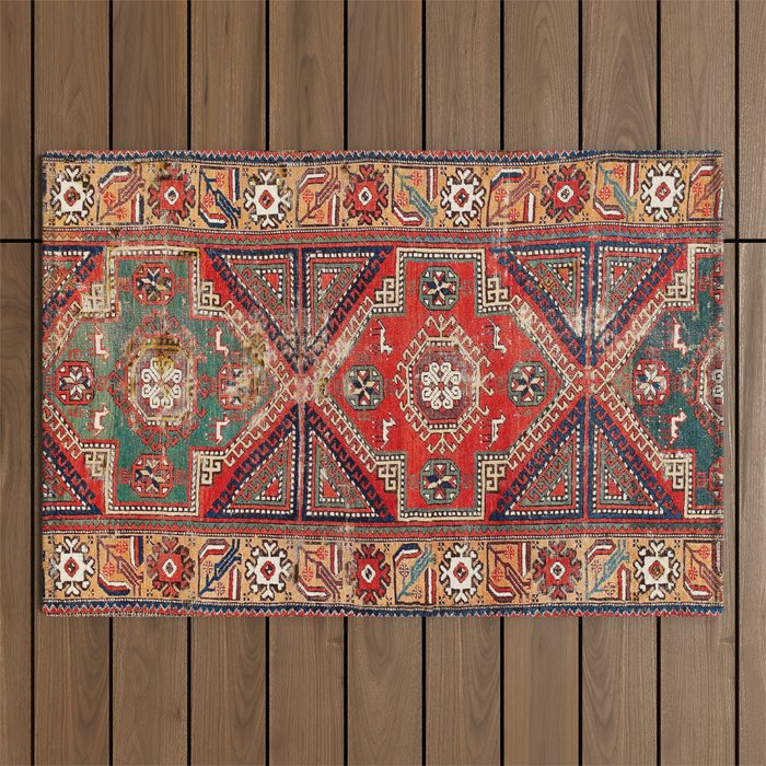 Innice Cappadocia Central Anatolian Rug Print Outdoor Rug Gallery Image 1
