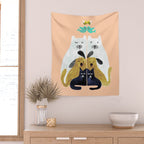 Let's get together Wall Tapestry Gallery Image 2