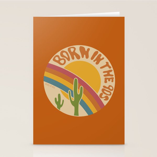 Born in the 90s Stationery Card Gallery Image 2