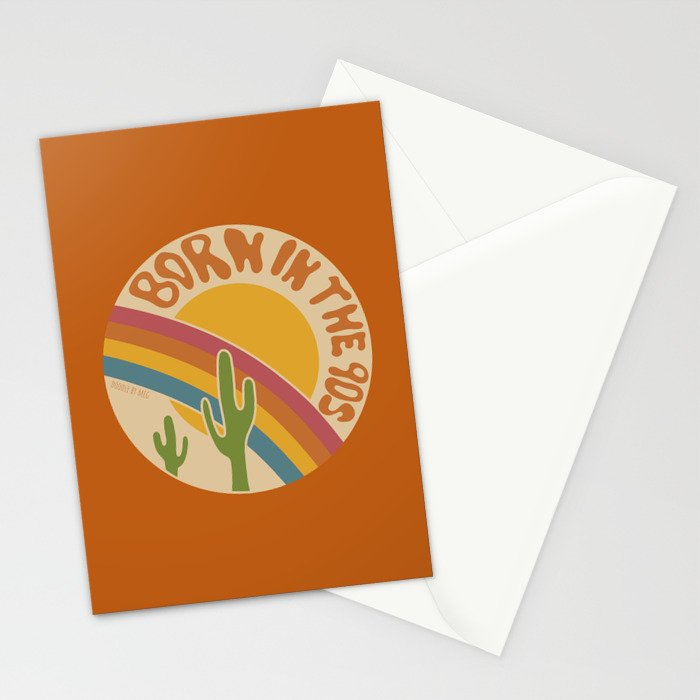 Born in the 90s Stationery Card Gallery Image 2