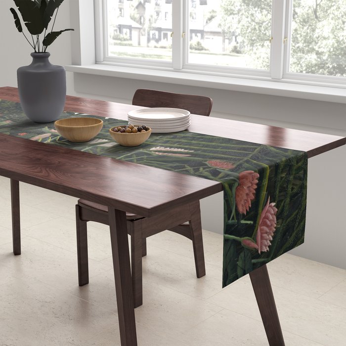 Henri Rousseau Virgin forest at setting sun Table Runner Gallery Image 2