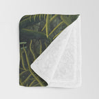 Henri Rousseau Virgin forest at setting sun Throw Blanket Gallery Image 3