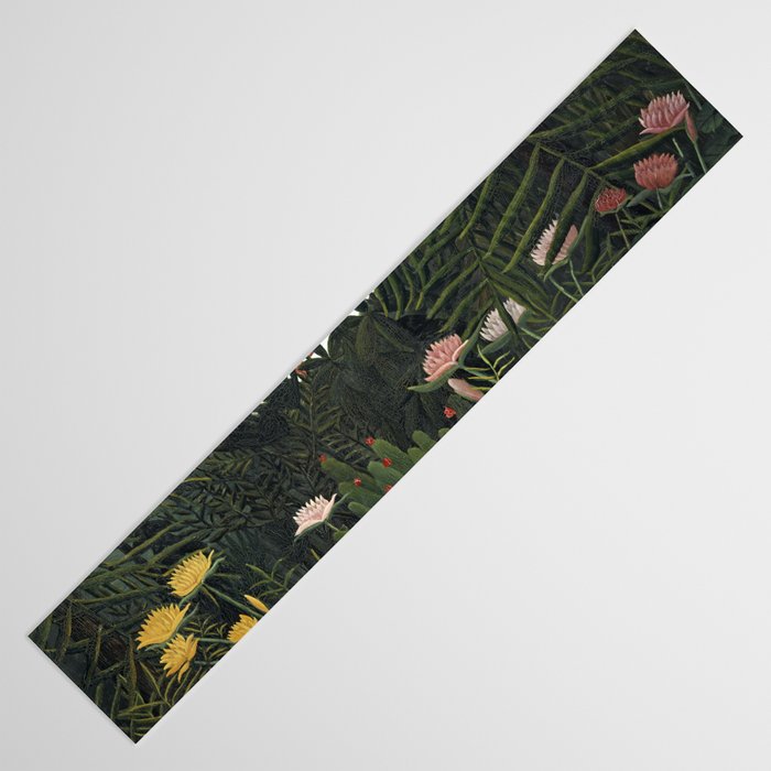 Henri Rousseau Virgin forest at setting sun Table Runner Gallery Image 3
