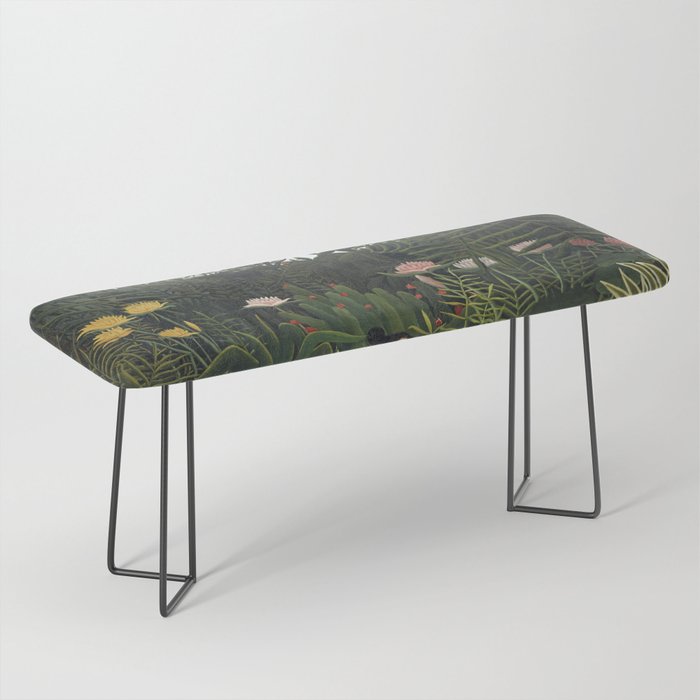 Henri Rousseau Virgin forest at setting sun Bench Gallery Image 1