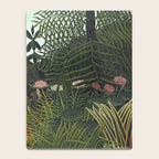 Henri Rousseau Virgin forest at setting sun Notebook Gallery Image 4