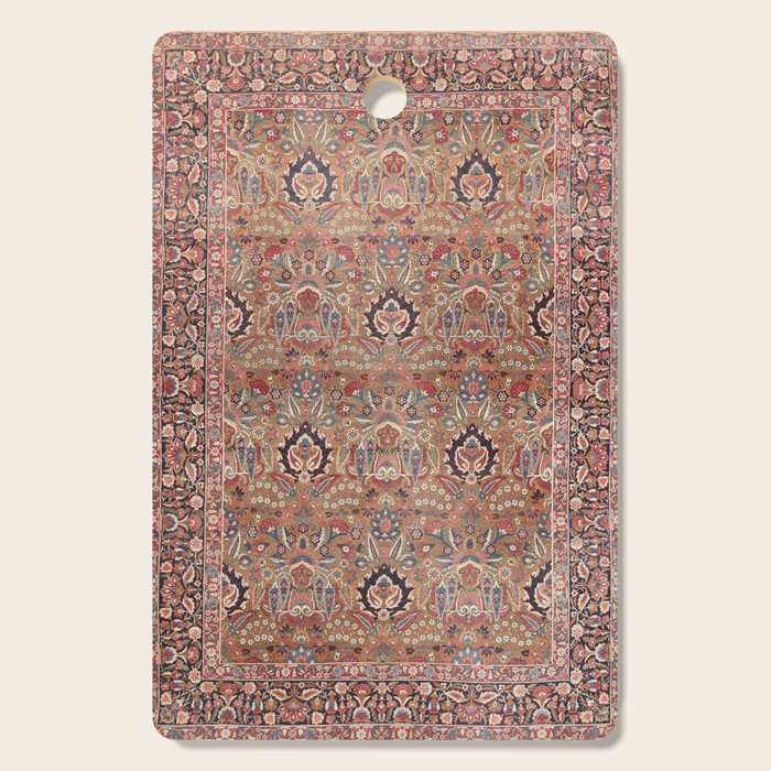 Enchanting Antique Persian Dusky Rose Cutting Board Gallery Image 1