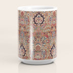 Enchanting Antique Persian Dusky Rose Coffee Mug Gallery Image 4